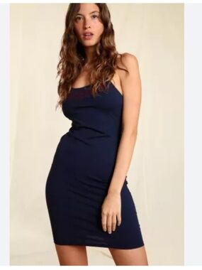 Rouje navy blue mini dress